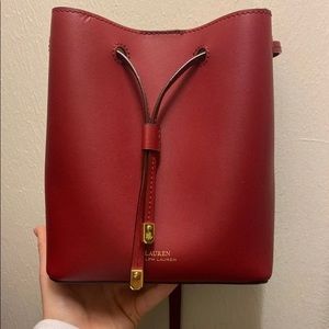 Ralph Lauren red purse